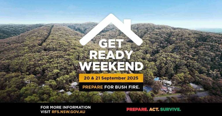 NSW RFS Prepares For Fire Season With Get Ready Weekend