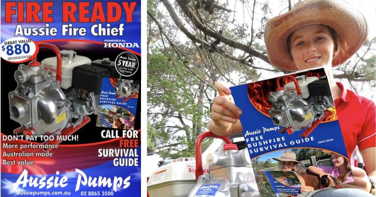 Ginger Soames of Arcadia is “fire ready”-