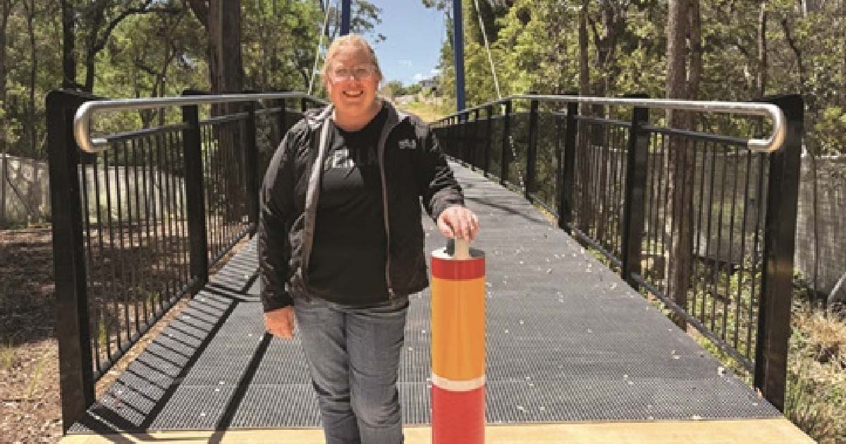Smalls Creek Bridge Enhances Safety for Cyclists and Walkers