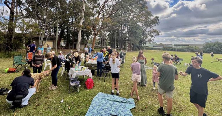 Galston Community Picnic Draws Councillors' Support