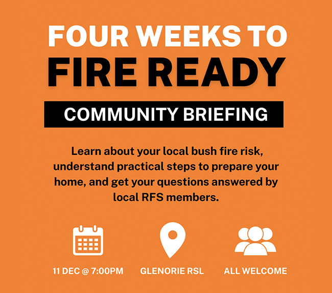 Four Weeks To Fire Ready