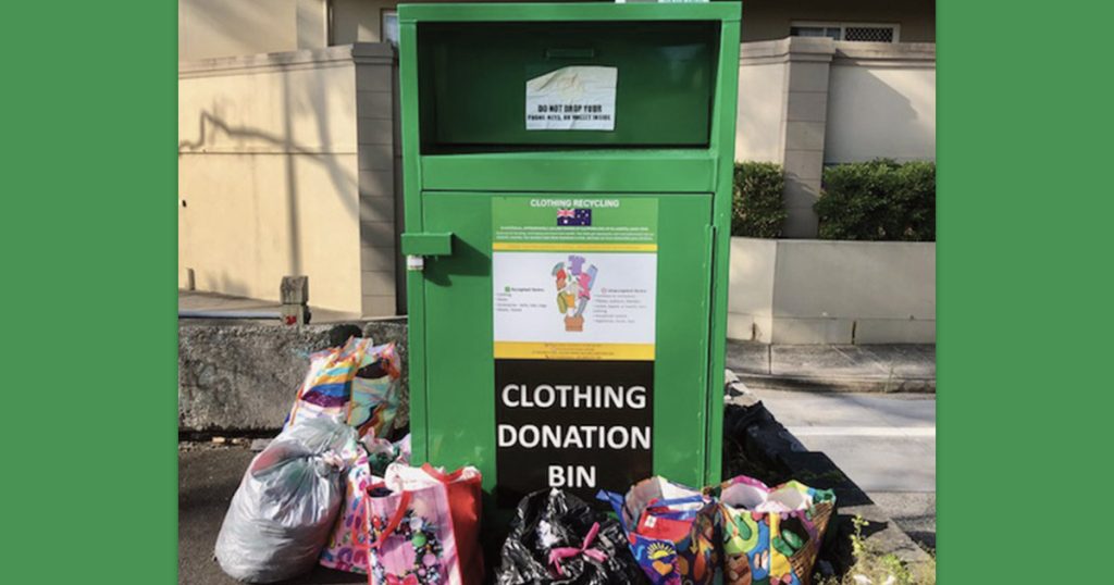 Charity Bins Update