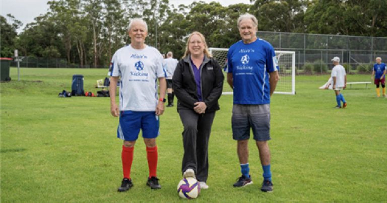 Affordable Soccer Program Keeps Over-60s Active