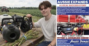 Career Opportunity at Aussie Pumps Australia