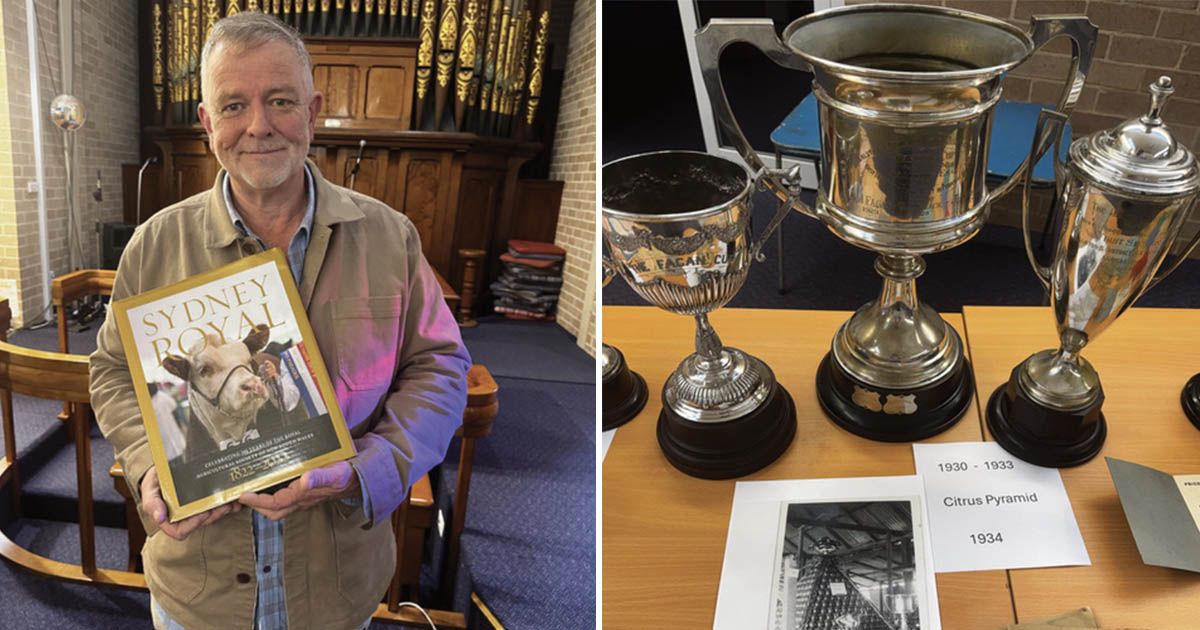 Royal Easter Show Trophies Spark Local History Talks