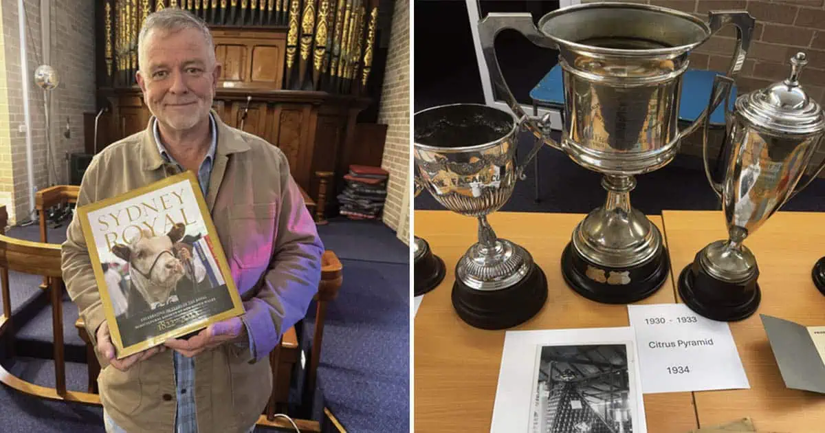 Royal Easter Show Trophies Spark Local History Talks