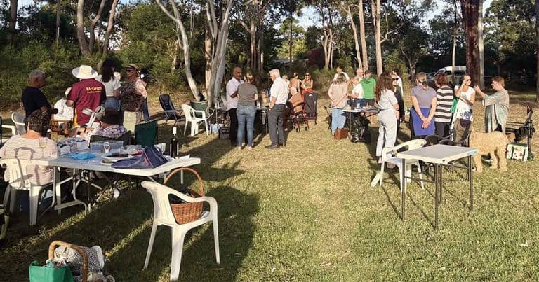 Community Celebrates Victory Picnic at Johnson Road