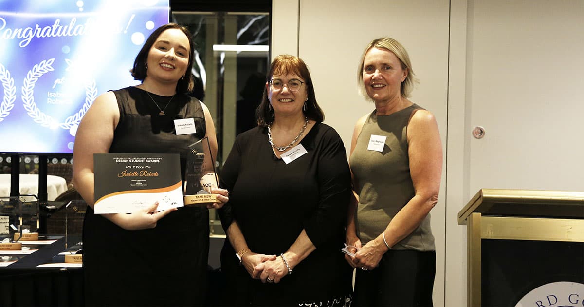 Award Launches Hawkesbury Designer’s Career 