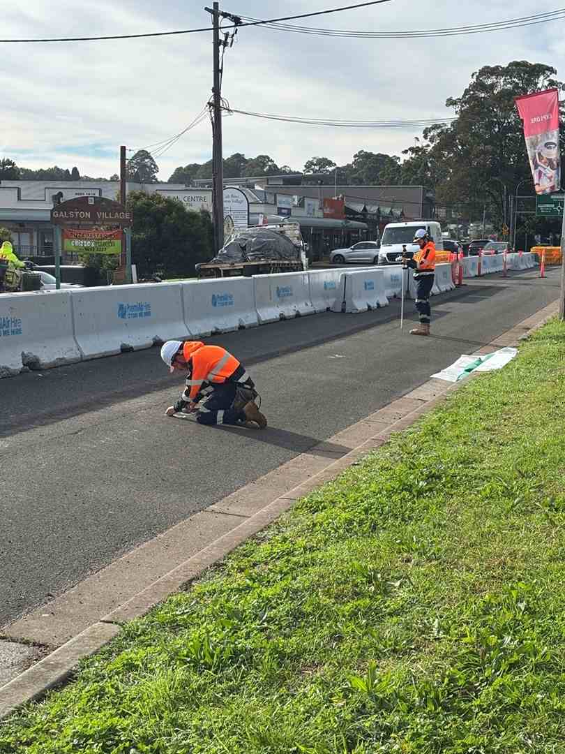 Galston Village Streetscape Upgrade Gets Underway