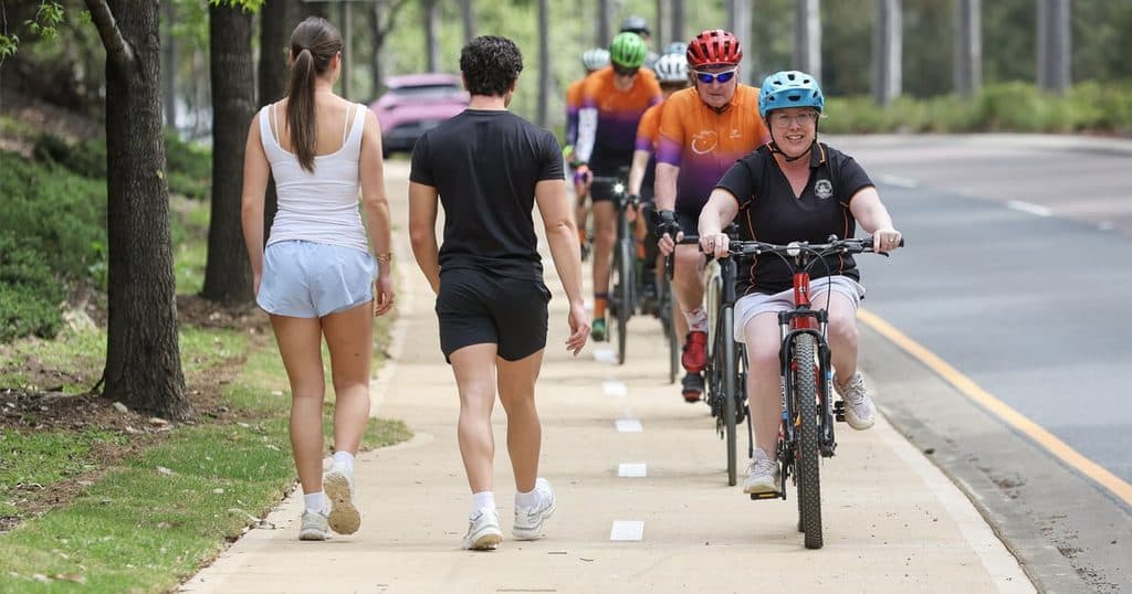 Norwest Boulevard Shared Path Completed in The Hills Shire