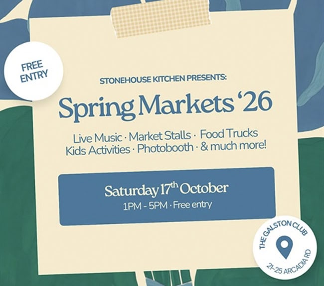 Stonehouse Kitchen Spring Markets ’26