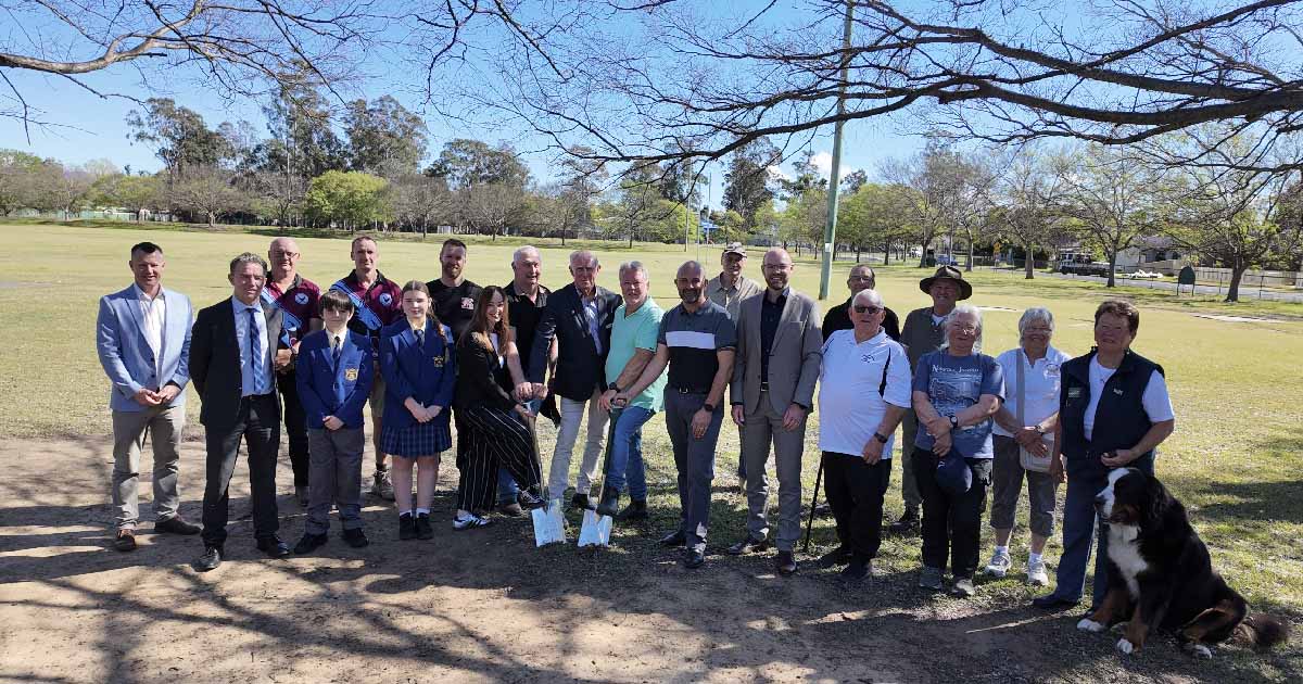 Tamplin Field Upgrade Begins in Hobartville