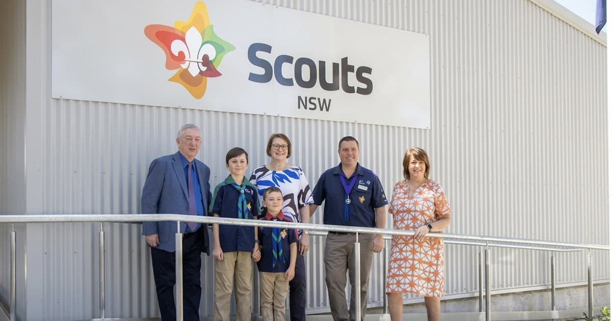 Hawkesbury Scouts Open New $1.6 million Facility in Kurrajong