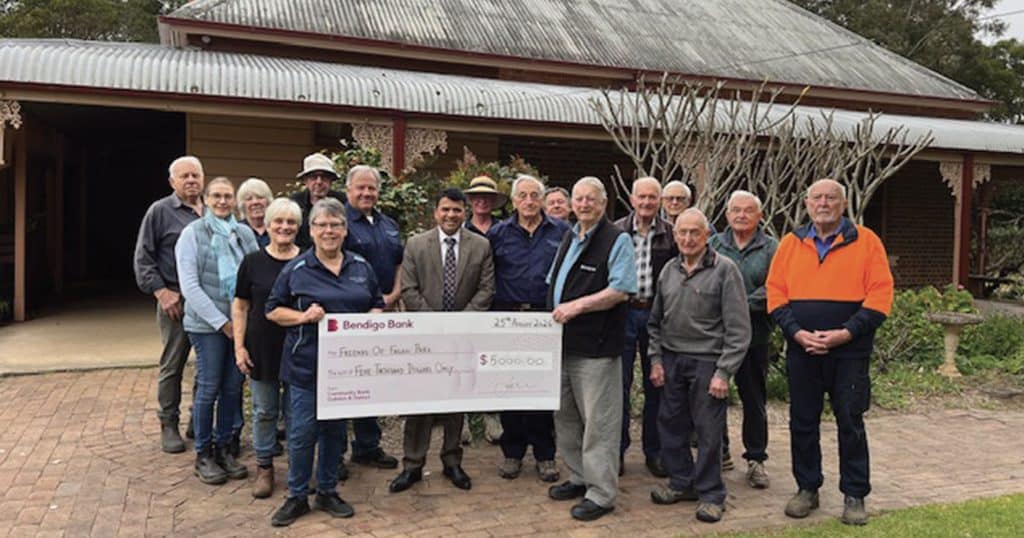Fagan Park Receives $5,000 for Historic Displays